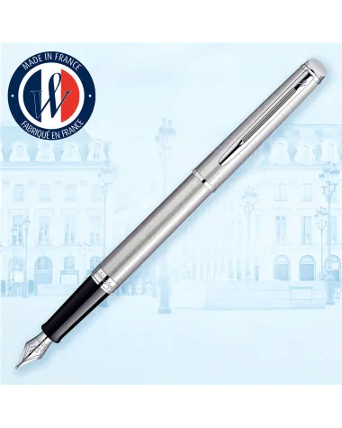Pióro wieczne Waterman Hemisphere stalowe CT (S0920410) Pióro wieczne Waterman Hemisphere stalowe CT (S0920410)