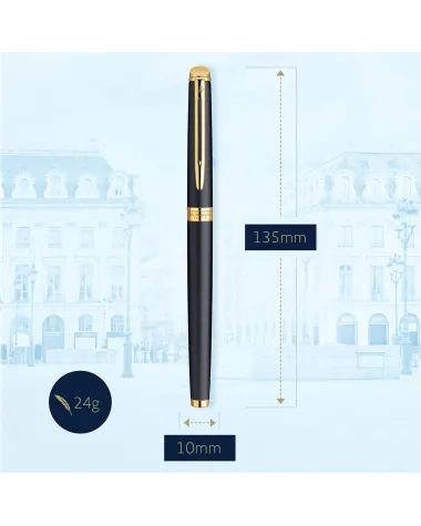 Pi&oacute;ro wieczne Waterman Hemisphere czarne matowe GT (S0920710)