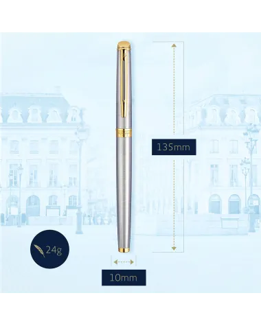 Pi&oacute;ro wieczne Waterman Hemisphere stalowe GT (S0920310)