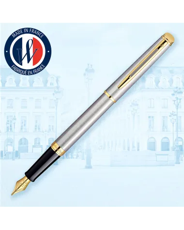 Pi&oacute;ro wieczne Waterman Hemisphere stalowe GT (S0920310)