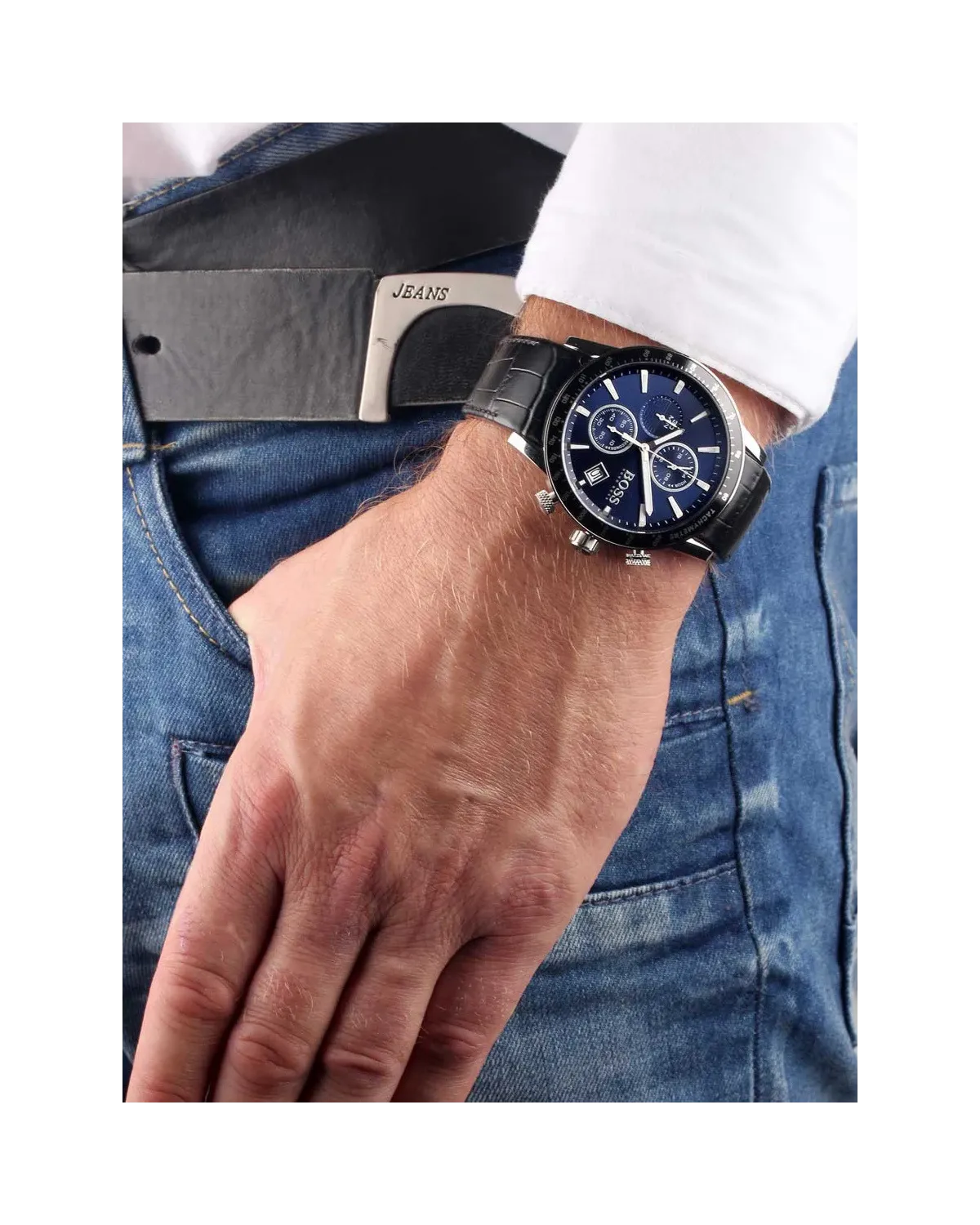 ZEGAREK MĘSKI HUGO BOSS 1513391 - RAFALE (zh013d) + BOX ZEGAREK MĘSKI HUGO BOSS 1513391 - RAFALE (zh013d) + BOX