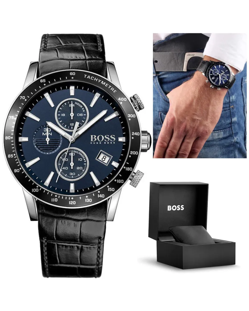 ZEGAREK MĘSKI HUGO BOSS 1513391 - RAFALE (zh013d) + BOX ZEGAREK MĘSKI HUGO BOSS 1513391 - RAFALE (zh013d) + BOX