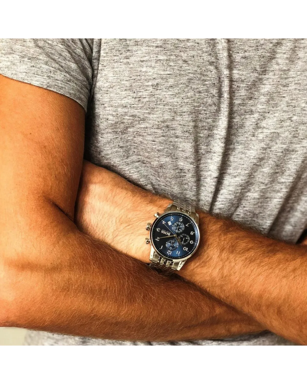 ZEGAREK MĘSKI HUGO BOSS 1513498 - NAVIGATOR (zh034c) ZEGAREK MĘSKI HUGO BOSS 1513498 - NAVIGATOR (zh034c)