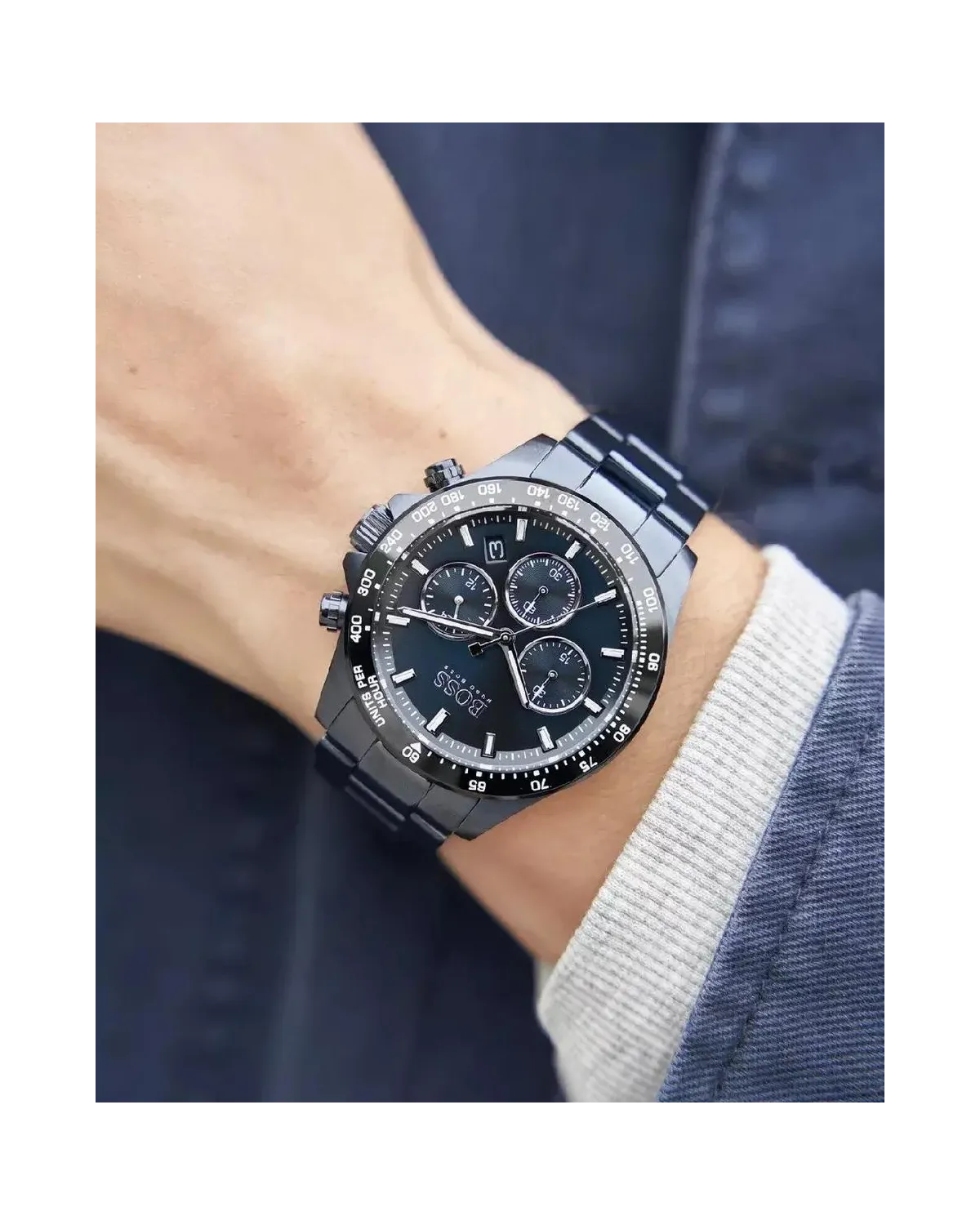 ZEGAREK MĘSKI HUGO BOSS 1513758 - HERO (zh005a) ZEGAREK MĘSKI HUGO BOSS 1513758 - HERO (zh005a)