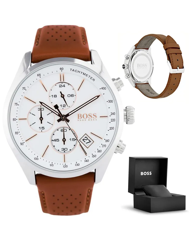 ZEGAREK MĘSKI HUGO BOSS 1513475 Grand Prix Chronograph (zh003d) ZEGAREK MĘSKI HUGO BOSS 1513475 Grand Prix Chronograph (zh003d)