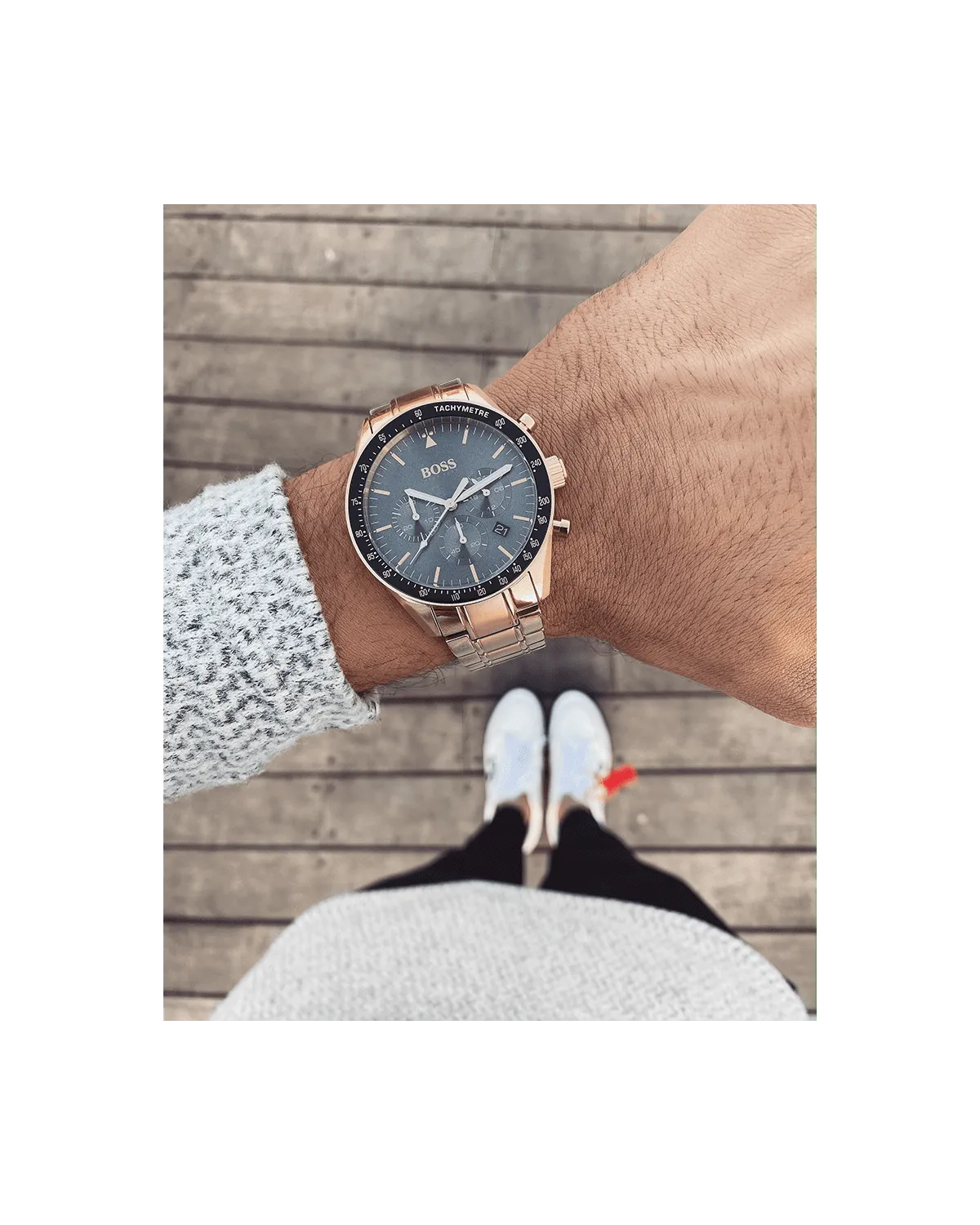 ZEGAREK MĘSKI HUGO BOSS 1513632 - TROPHY (zh009c)