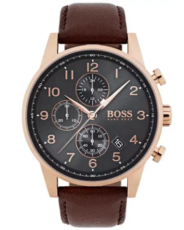 ZEGAREK MĘSKI HUGO BOSS 1513496 - NAVIGATOR (zh010b)