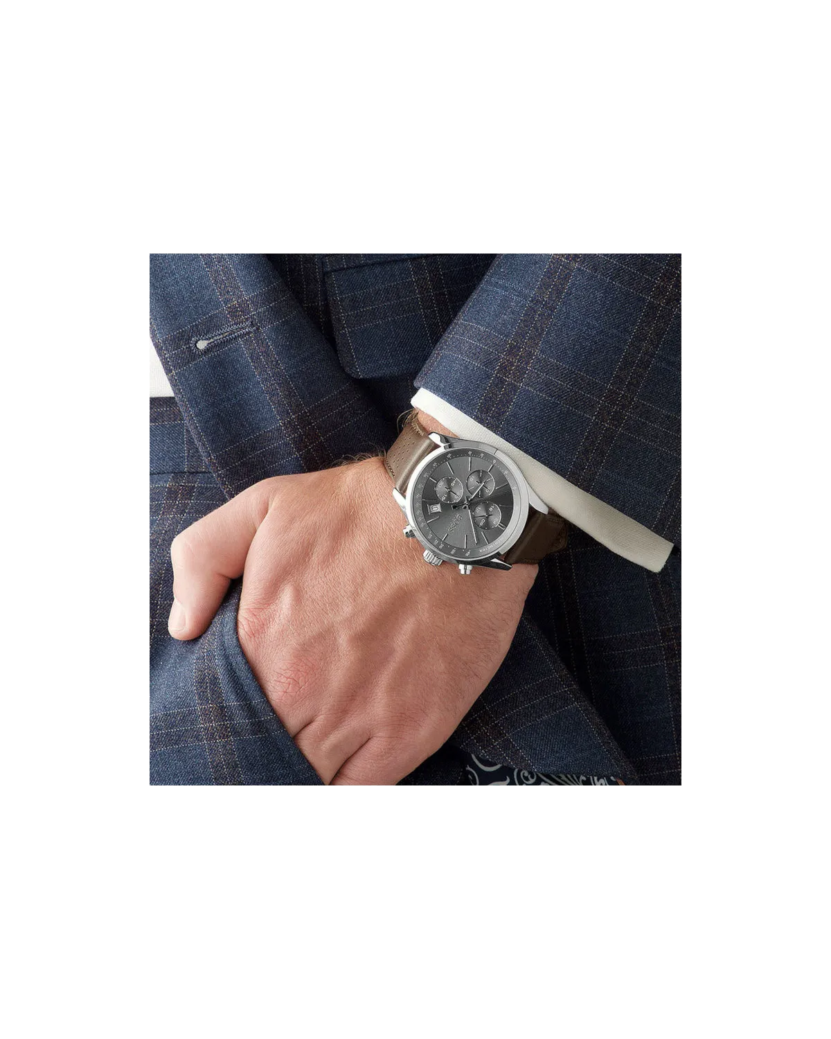 ZEGAREK MĘSKI HUGO BOSS 1513476 - GRAND PRIX (zh003c) + BOX