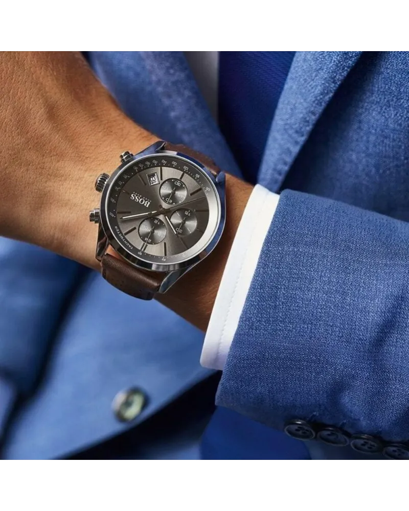 ZEGAREK MĘSKI HUGO BOSS 1513476 - GRAND PRIX (zh003c) + BOX