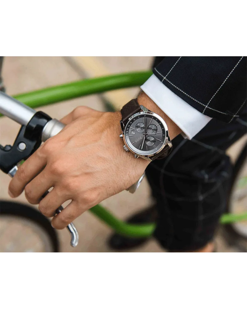 ZEGAREK MĘSKI HUGO BOSS 1513476 - GRAND PRIX (zh003c) + BOX