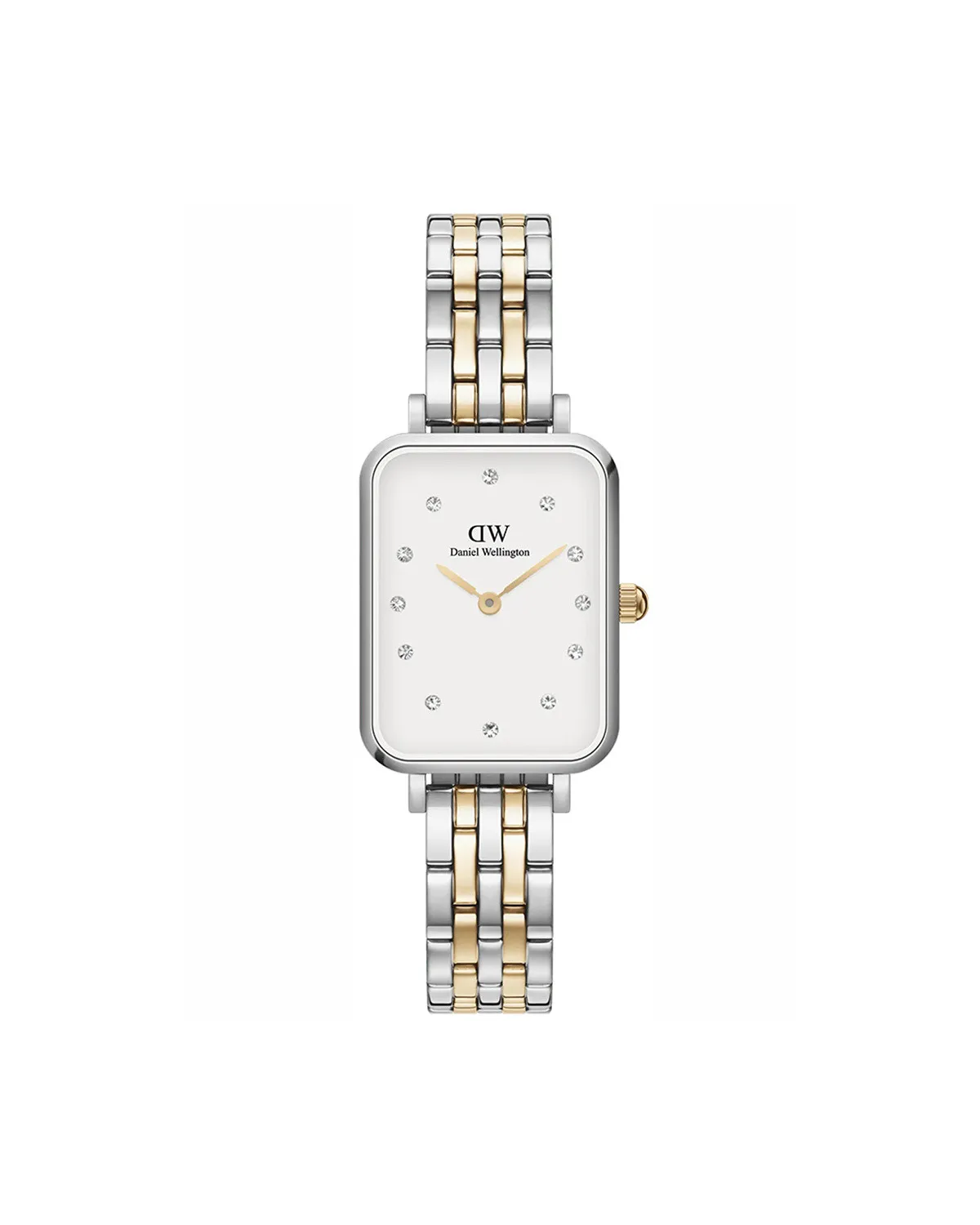 ZEGAREK DAMSKI DANIEL WELLINGTON Quadro Lumine 5-link two-tone 20mm DW00100625 + BOX (zw519f) ZEGAREK DAMSKI DANIEL WELLINGTON Quadro Lumine 5-link two-tone 20mm DW00100625 + BOX (zw519f)