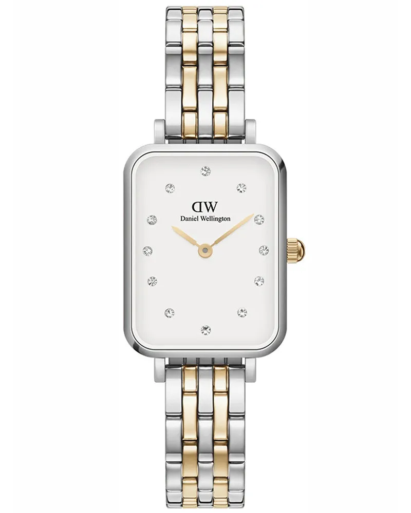 ZEGAREK DAMSKI DANIEL WELLINGTON Quadro Lumine 5-link two-tone 20mm DW00100625 + BOX (zw519f) ZEGAREK DAMSKI DANIEL WELLINGTON Quadro Lumine 5-link two-tone 20mm DW00100625 + BOX (zw519f)