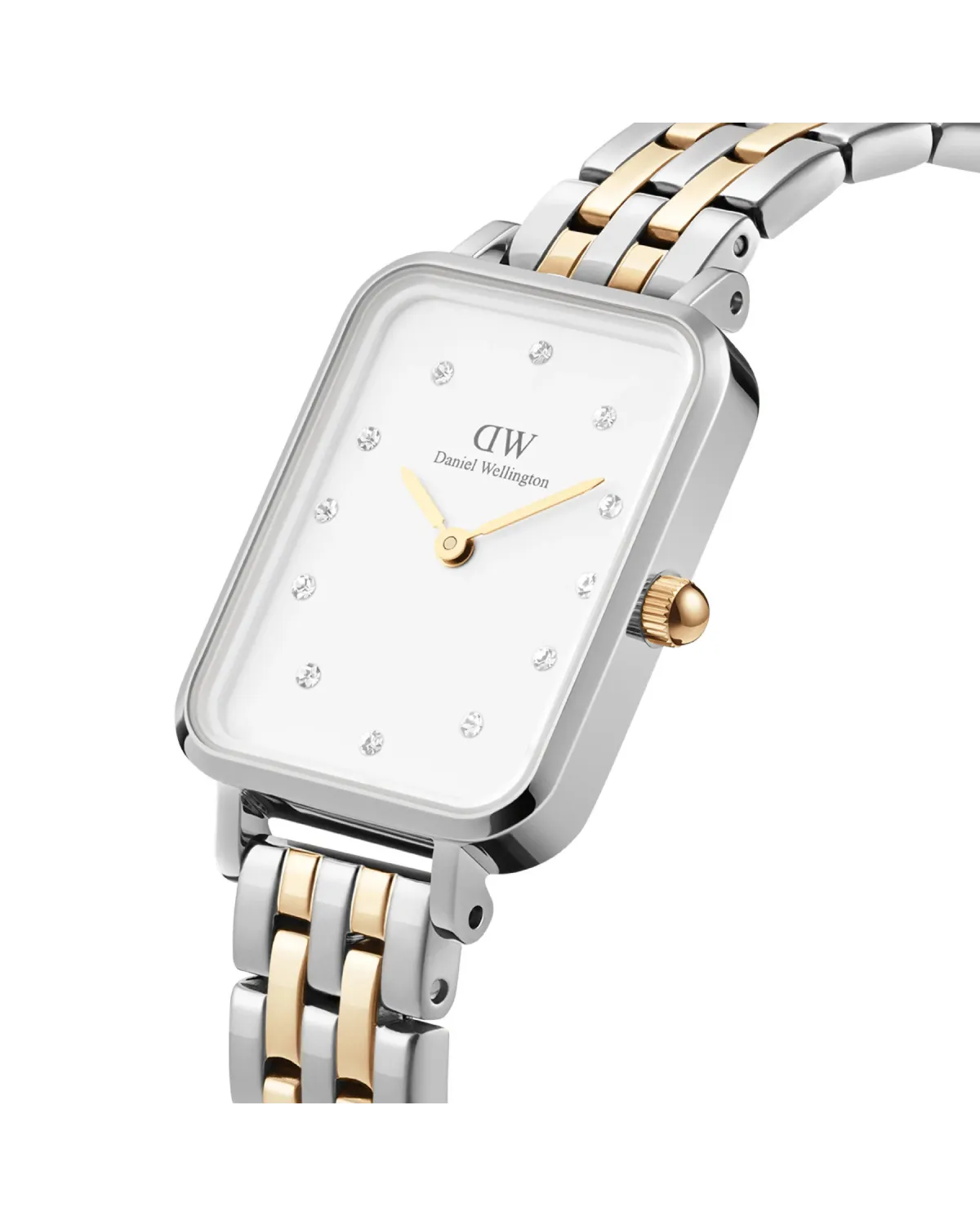 ZEGAREK DAMSKI DANIEL WELLINGTON Quadro Lumine 5-link two-tone 20mm DW00100625 + BOX (zw519f) ZEGAREK DAMSKI DANIEL WELLINGTON Quadro Lumine 5-link two-tone 20mm DW00100625 + BOX (zw519f)