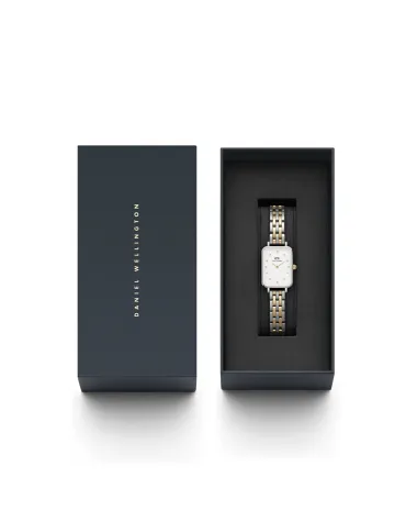 ZEGAREK DAMSKI DANIEL WELLINGTON Quadro Lumine 5-link two-tone 20mm DW00100625 + BOX (zw519f) ZEGAREK DAMSKI DANIEL WELLINGTON Quadro Lumine 5-link two-tone 20mm DW00100625 + BOX (zw519f)