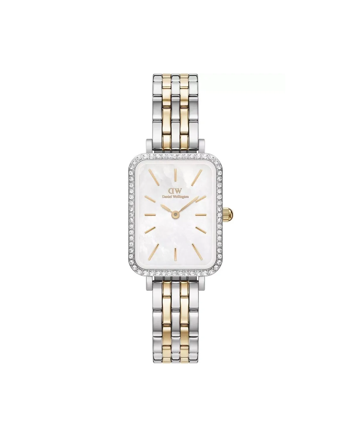 ZEGAREK DAMSKI DANIEL WELLINGTON Quadro Lumine Bezel 5-Link Two-Tone DW00100671 + BOX (zw519g) ZEGAREK DAMSKI DANIEL WELLINGTON Quadro Lumine Bezel 5-Link Two-Tone DW00100671 + BOX (zw519g)