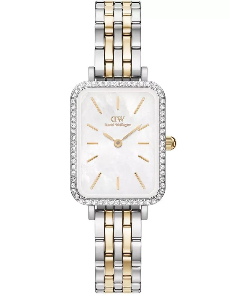 ZEGAREK DAMSKI DANIEL WELLINGTON Quadro Lumine Bezel 5-Link Two-Tone DW00100671 + BOX (zw519g) ZEGAREK DAMSKI DANIEL WELLINGTON Quadro Lumine Bezel 5-Link Two-Tone DW00100671 + BOX (zw519g)