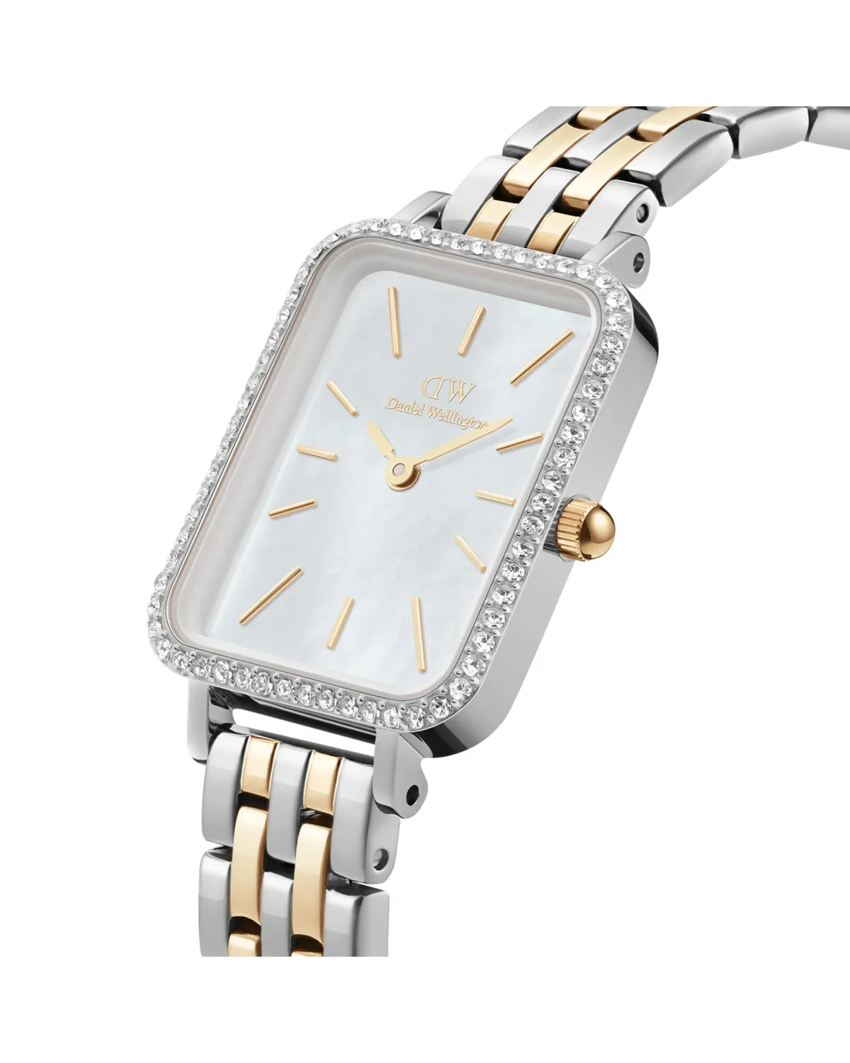 ZEGAREK DAMSKI DANIEL WELLINGTON Quadro Lumine Bezel 5-Link Two-Tone DW00100671 + BOX (zw519g) ZEGAREK DAMSKI DANIEL WELLINGTON Quadro Lumine Bezel 5-Link Two-Tone DW00100671 + BOX (zw519g)