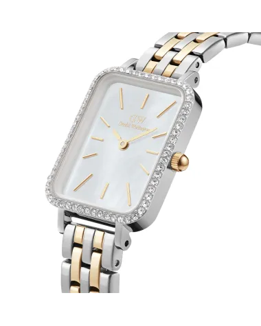 ZEGAREK DAMSKI DANIEL WELLINGTON Quadro Lumine Bezel 5-Link Two-Tone DW00100671 + BOX (zw519g) ZEGAREK DAMSKI DANIEL WELLINGTON Quadro Lumine Bezel 5-Link Two-Tone DW00100671 + BOX (zw519g)