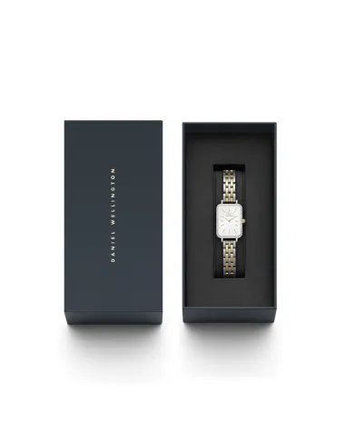 ZEGAREK DAMSKI DANIEL WELLINGTON Quadro Lumine Bezel 5-Link Two-Tone DW00100671 + BOX (zw519g) ZEGAREK DAMSKI DANIEL WELLINGTON Quadro Lumine Bezel 5-Link Two-Tone DW00100671 + BOX (zw519g)