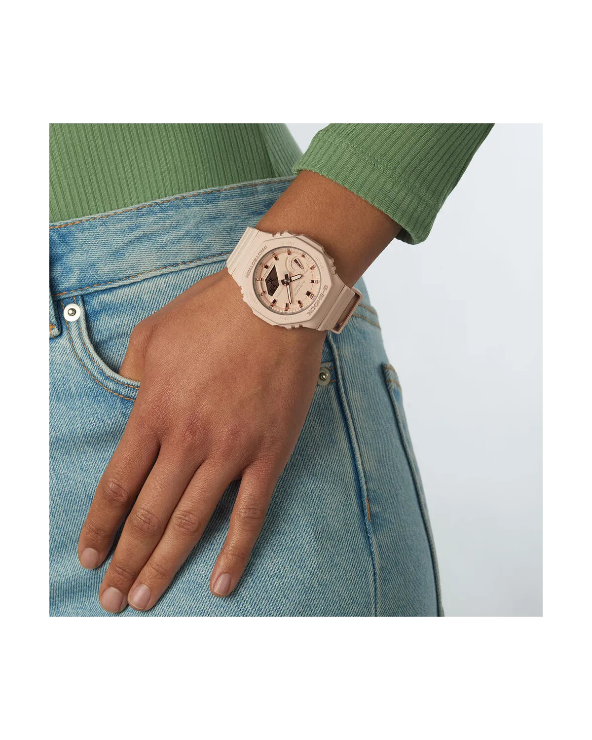 ZEGAREK DAMSKI G-SHOCK GMA-S2100-4AER + BOX