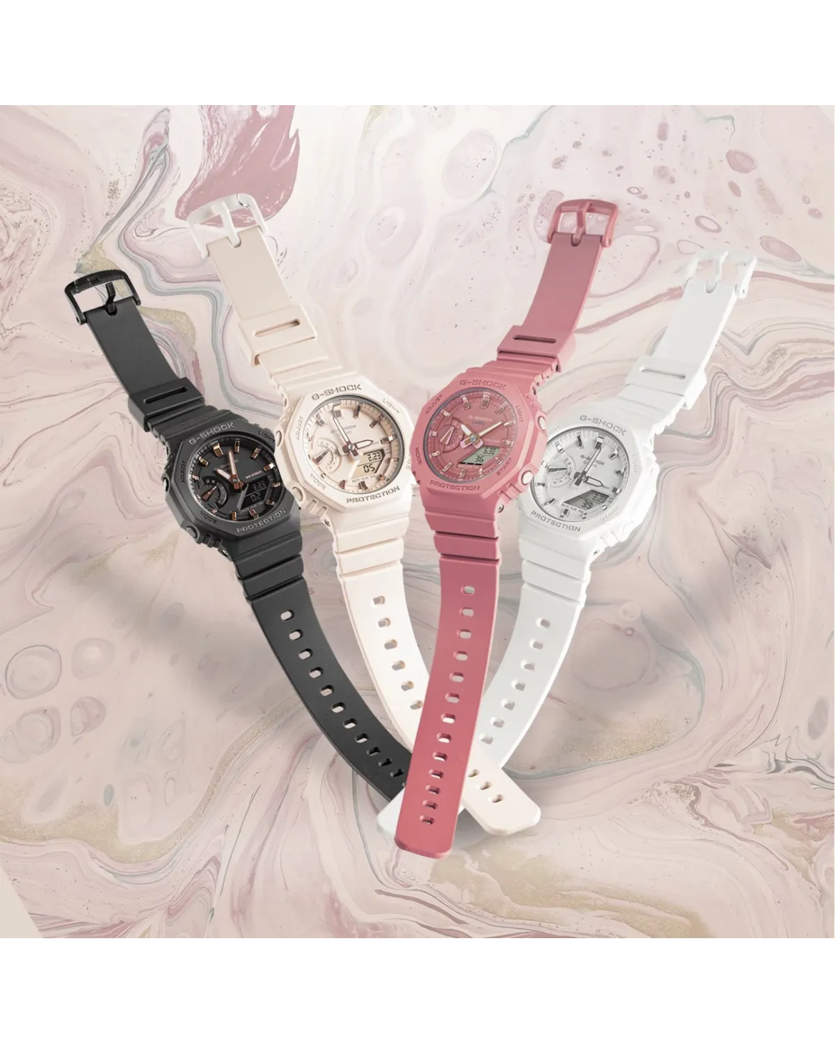 ZEGAREK DAMSKI G-SHOCK GMA-S2100-4AER + BOX