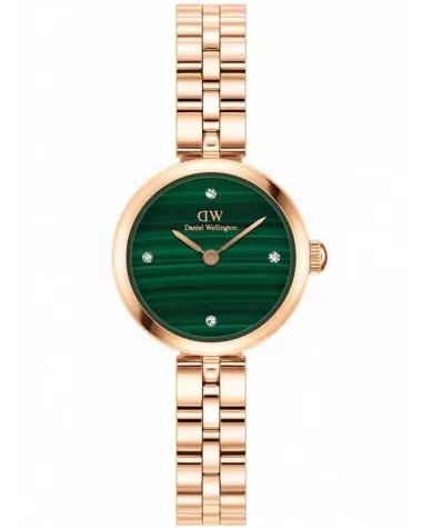 ZEGAREK DAMSKI DANIEL WELLINGTON Elan Lumine Malachite Rose Gold 22mm DW00100721 + BOX (zw522c)