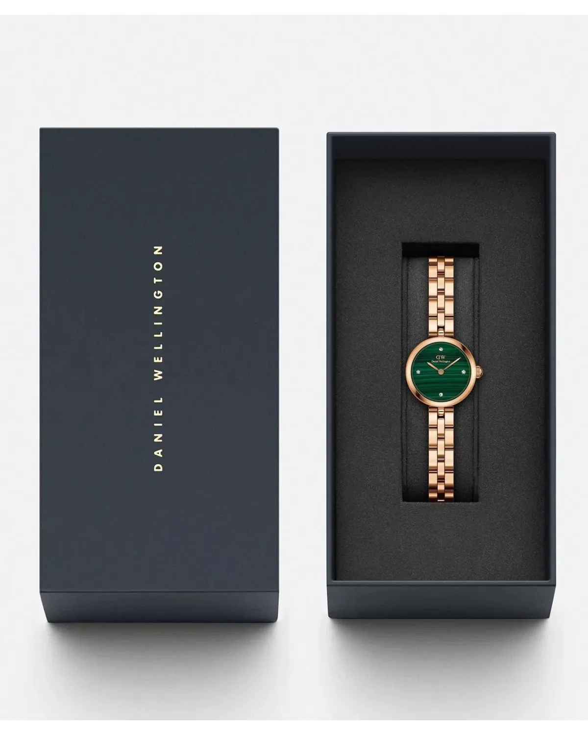 ZEGAREK DAMSKI DANIEL WELLINGTON Elan Lumine Malachite Rose Gold 22mm DW00100721 + BOX (zw522c) ZEGAREK DAMSKI DANIEL WELLINGTON Elan Lumine Malachite Rose Gold 22mm DW00100721 + BOX (zw522c)