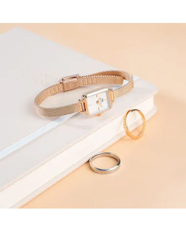 ZEGAREK DAMSKI DANIEL WELLINGTON Quadro Mini Melrose 15mm DW00100727 + BOX (zw524c) ZEGAREK DAMSKI DANIEL WELLINGTON Quadro Mini Melrose 15mm DW00100727 + BOX (zw524c)