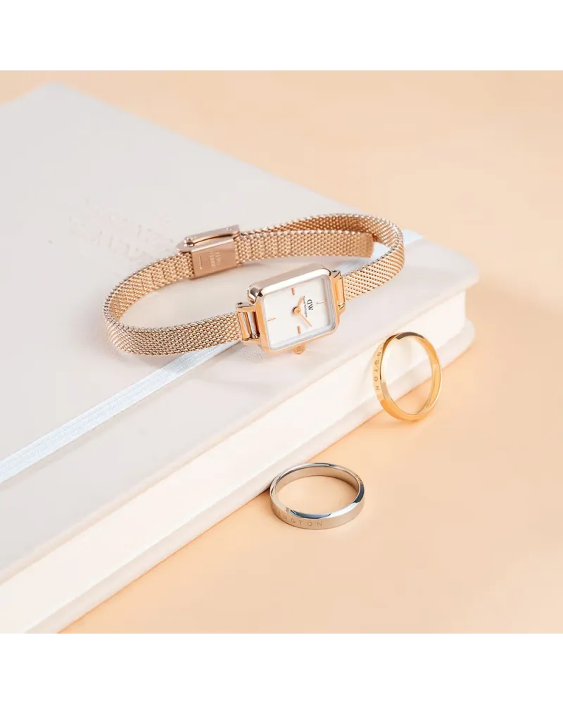 ZEGAREK DAMSKI DANIEL WELLINGTON Quadro Mini Melrose 15mm DW00100727 + BOX (zw524c) ZEGAREK DAMSKI DANIEL WELLINGTON Quadro Mini Melrose 15mm DW00100727 + BOX (zw524c)