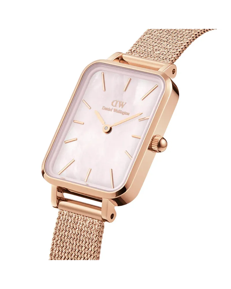 ZEGAREK DAMSKI DANIEL WELLINGTON Quadro Pressed Melrose Pearl 20mm DW00100510 + BOX (zw505o) ZEGAREK DAMSKI DANIEL WELLINGTON Quadro Pressed Melrose Pearl 20mm DW00100510 + BOX (zw505o)