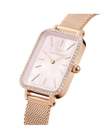 ZEGAREK DAMSKI DANIEL WELLINGTON Quadro Lumine Bezel Melrose Pink DW00100669 + BOX (zw519j) ZEGAREK DAMSKI DANIEL WELLINGTON Quadro Lumine Bezel Melrose Pink DW00100669 + BOX (zw519j)