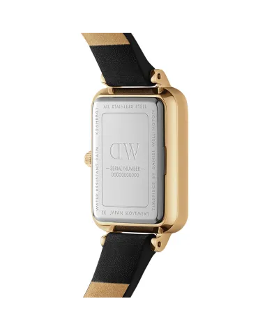 ZEGAREK DAMSKI DANIEL WELLINGTON Quadro Pressed Sheffield Gold 20mm DW00100560 + BOX