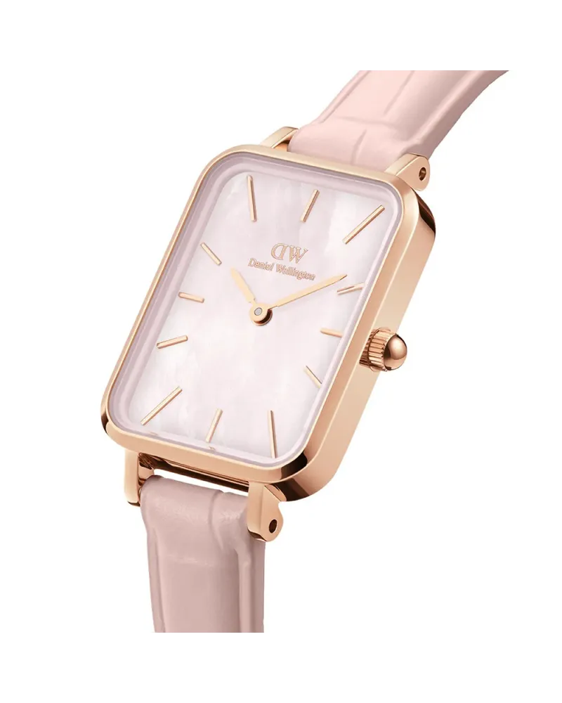ZEGAREK DAMSKI DANIEL WELLINGTON Quadro Pressed Melrose Pearl 20mm DW00100508 + BOX (zw521a) ZEGAREK DAMSKI DANIEL WELLINGTON Quadro Pressed Melrose Pearl 20mm DW00100508 + BOX (zw521a)