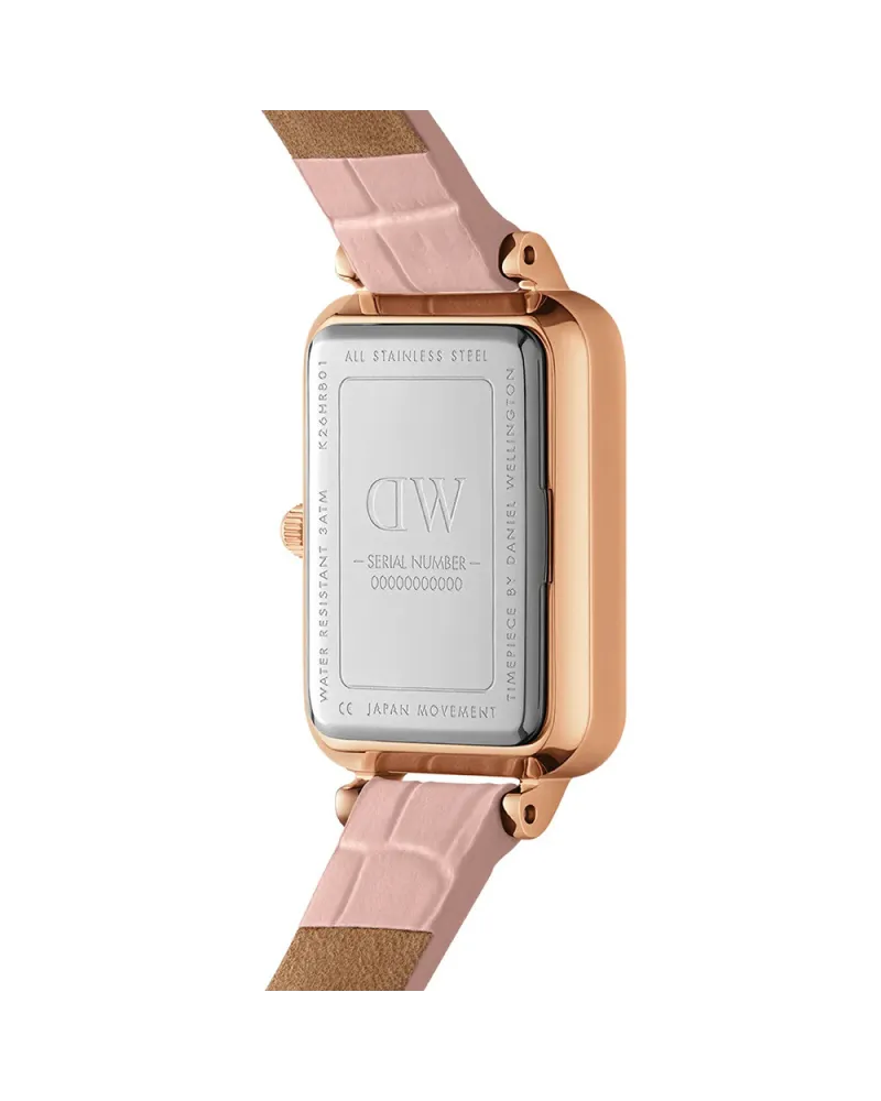 ZEGAREK DAMSKI DANIEL WELLINGTON Quadro Pressed Melrose Pearl 20mm DW00100508 + BOX (zw521a) ZEGAREK DAMSKI DANIEL WELLINGTON Quadro Pressed Melrose Pearl 20mm DW00100508 + BOX (zw521a)
