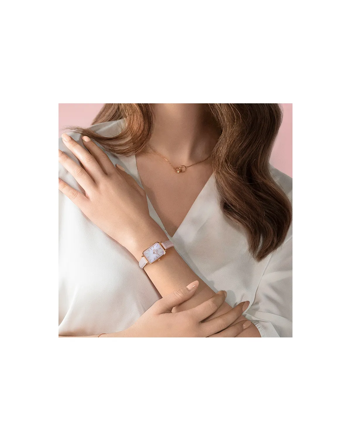 ZEGAREK DAMSKI DANIEL WELLINGTON Quadro Pressed Melrose Pearl 20mm DW00100508 + BOX (zw521a) ZEGAREK DAMSKI DANIEL WELLINGTON Quadro Pressed Melrose Pearl 20mm DW00100508 + BOX (zw521a)