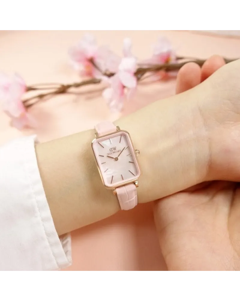 ZEGAREK DAMSKI DANIEL WELLINGTON Quadro Pressed Melrose Pearl 20mm DW00100508 + BOX (zw521a) ZEGAREK DAMSKI DANIEL WELLINGTON Quadro Pressed Melrose Pearl 20mm DW00100508 + BOX (zw521a)