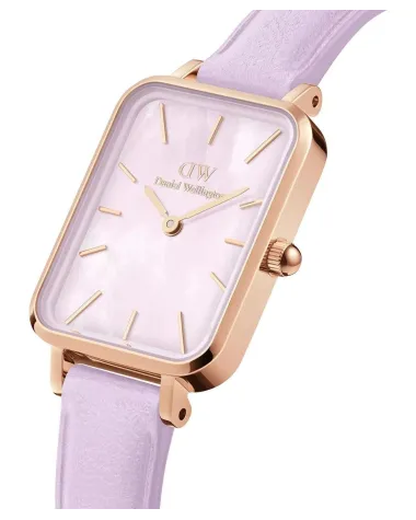 ZEGAREK DAMSKI DANIEL WELLINGTON Quadro Lavender Mop 20mm DW00100637 + BOX (zw521b) ZEGAREK DAMSKI DANIEL WELLINGTON Quadro Lavender Mop 20mm DW00100637 + BOX (zw521b)