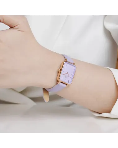 ZEGAREK DAMSKI DANIEL WELLINGTON Quadro Lavender Mop 20mm DW00100637 + BOX (zw521b) ZEGAREK DAMSKI DANIEL WELLINGTON Quadro Lavender Mop 20mm DW00100637 + BOX (zw521b)