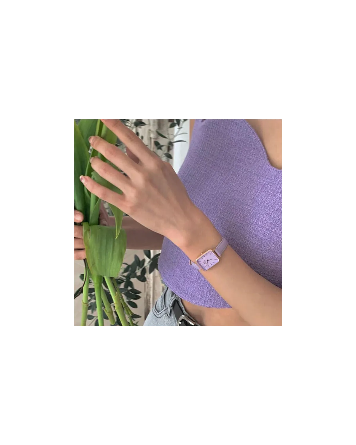 ZEGAREK DAMSKI DANIEL WELLINGTON Quadro Lavender Mop 20mm DW00100637 + BOX (zw521b) ZEGAREK DAMSKI DANIEL WELLINGTON Quadro Lavender Mop 20mm DW00100637 + BOX (zw521b)