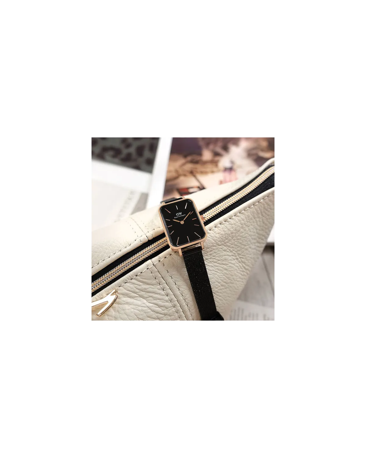 ZEGAREK DAMSKI DANIEL WELLINGTON DW00100433 - QUADRO (zw505e)
