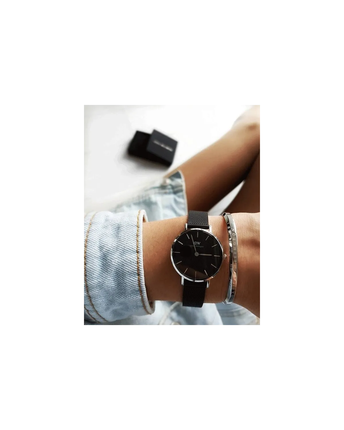 ZEGAREK DAMSKI DANIEL WELLINGTON DW00100246 - PETITE ASHFIELD 28MM (zw501e)