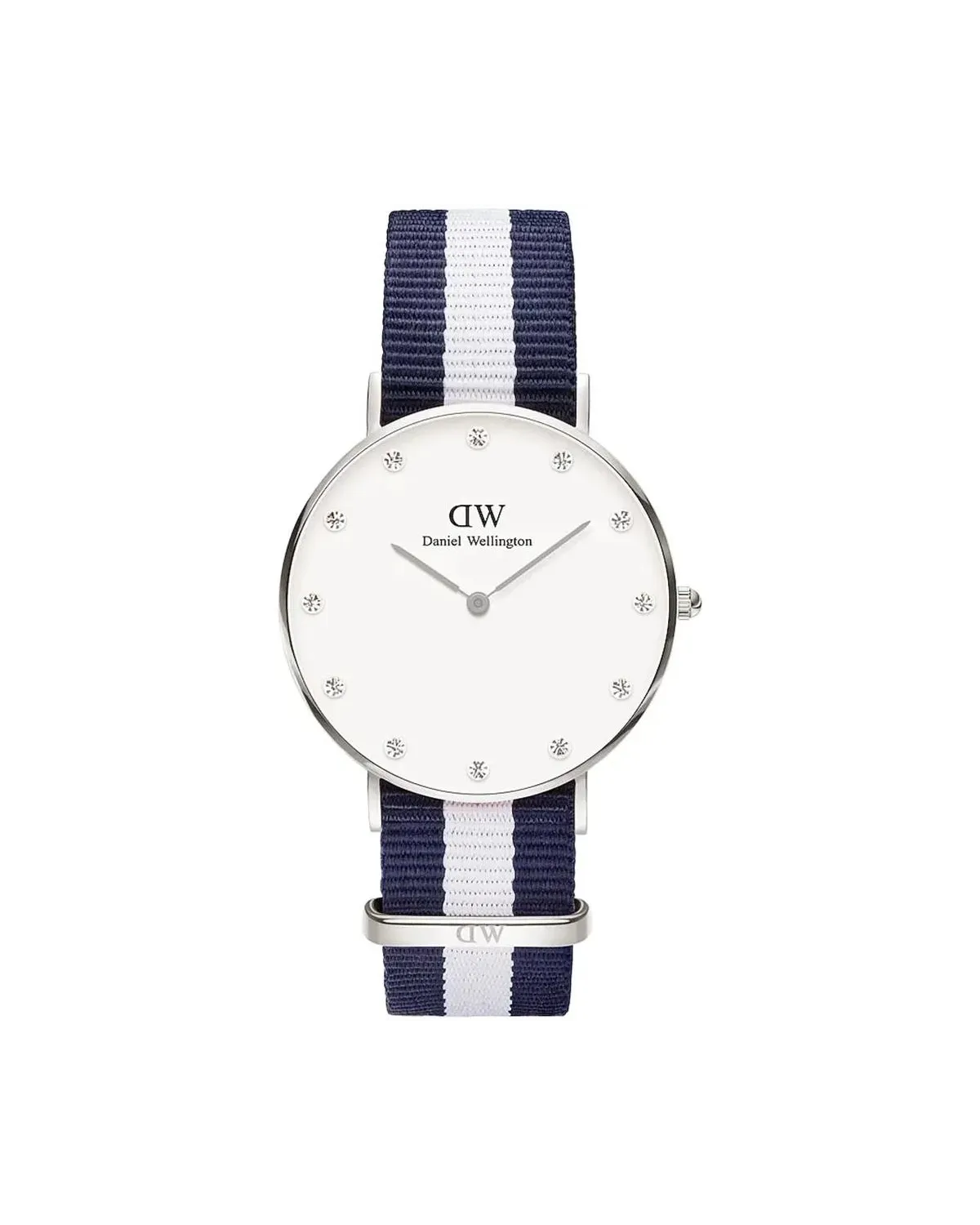 ZEGAREK DAMSKI DANIEL WELLINGTON Glasgow Silver DW00100082 + BOX