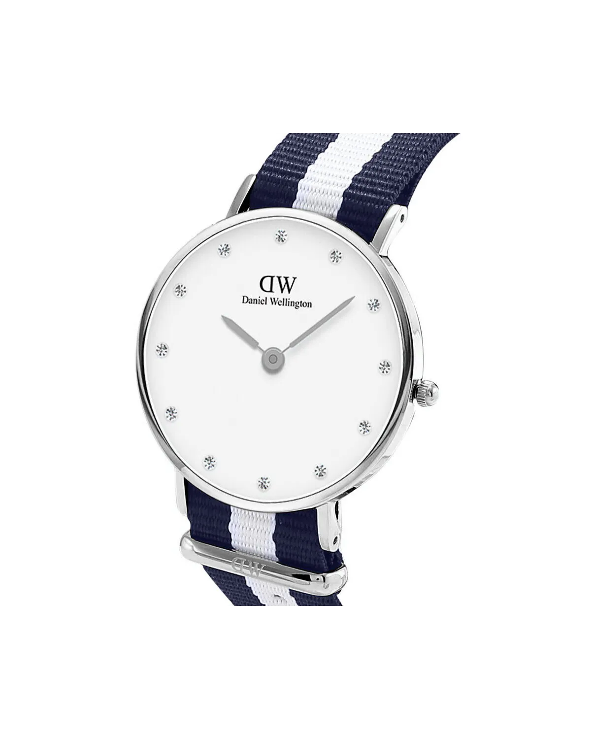 ZEGAREK DAMSKI DANIEL WELLINGTON Glasgow Silver DW00100082 + BOX