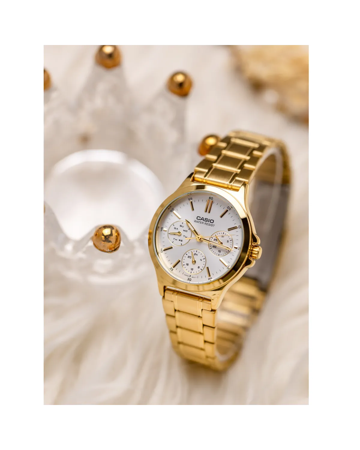 ZEGAREK DAMSKI CASIO LTP-V300G-7A (zd566b) + BOX ZEGAREK DAMSKI CASIO LTP-V300G-7A (zd566b) + BOX
