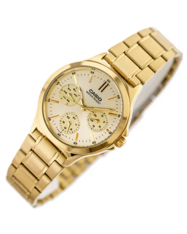 ZEGAREK DAMSKI CASIO LTP-V300G-9A (zd566c) + BOX ZEGAREK DAMSKI CASIO LTP-V300G-9A (zd566c) + BOX