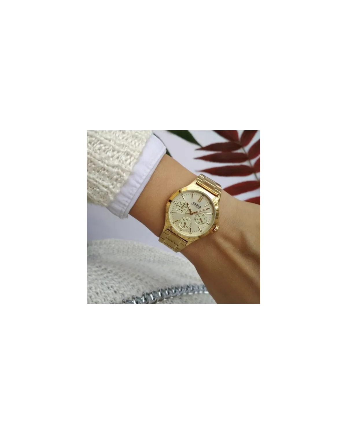 ZEGAREK DAMSKI CASIO LTP-V300G-9A (zd566c) + BOX ZEGAREK DAMSKI CASIO LTP-V300G-9A (zd566c) + BOX