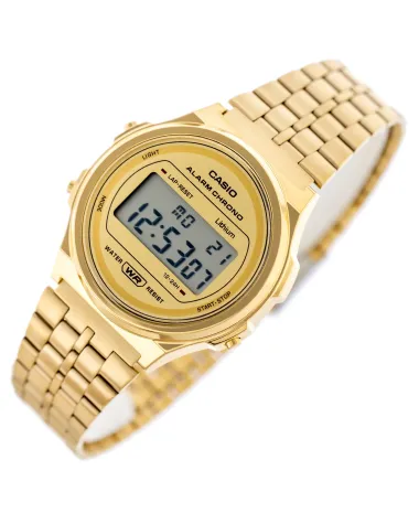 ZEGAREK DAMSKI CASIO Vintage Iconic A171WEG-9ADF + BOX