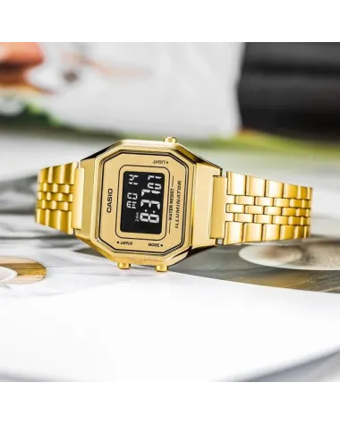 ZEGAREK DAMSKI CASIO VINTAGE LA680WGA-9B + BOX