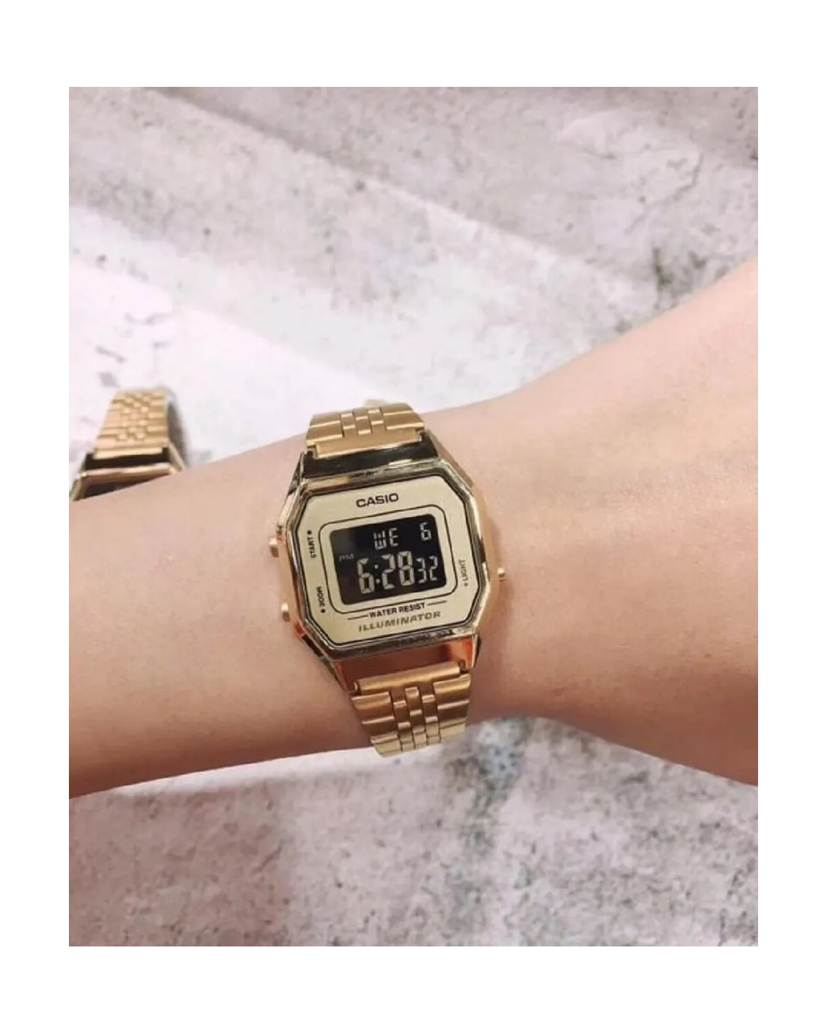 ZEGAREK DAMSKI CASIO VINTAGE LA680WGA-9B + BOX