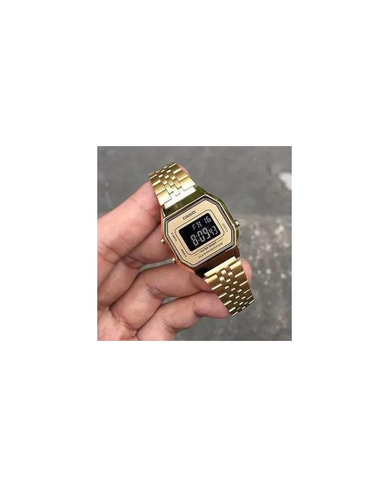 ZEGAREK DAMSKI CASIO VINTAGE LA680WGA-9B + BOX
